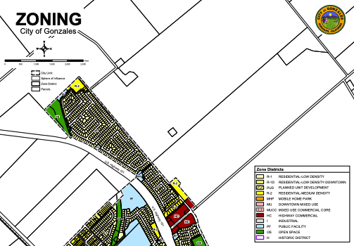 Map Gallery | City of Gonzales